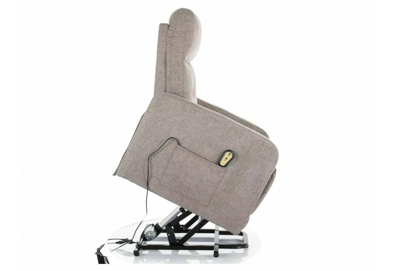 Fotel rozkładany elektrycznie Otus II Brego Beżowy