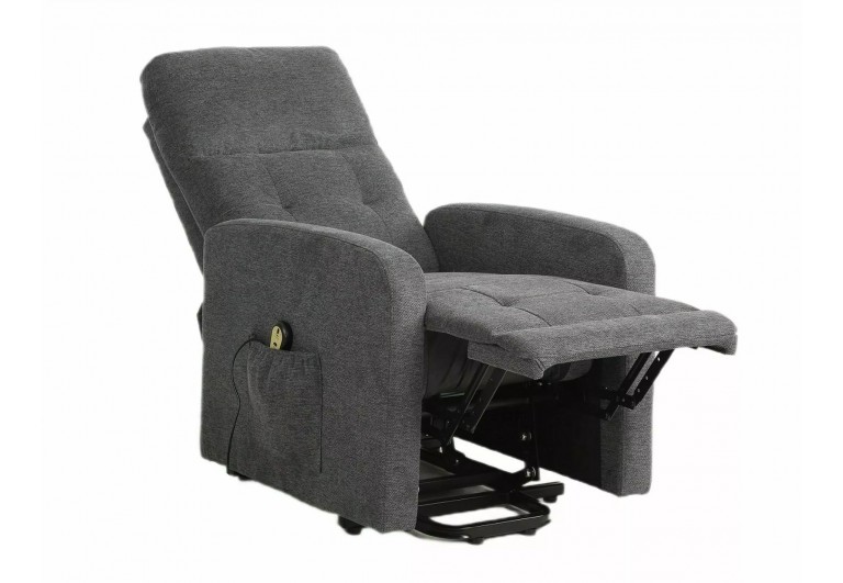 Fotel rozkładany elektrycznie Otus II Brego Szary