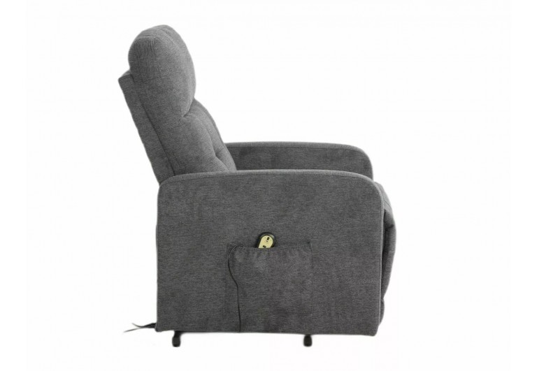 Fotel rozkładany elektrycznie Otus II Brego Szary