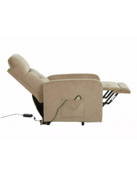 Fotel rozkładany Otus II Velvet Beżowy