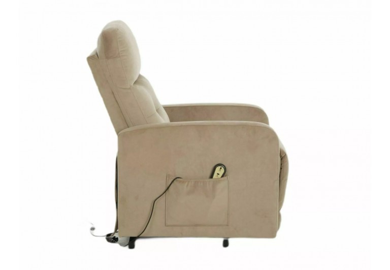 Fotel rozkładany Otus II Velvet Beżowy