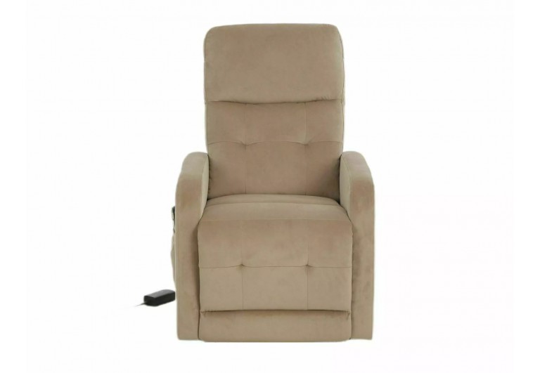 Fotel rozkładany Otus II Velvet Beżowy