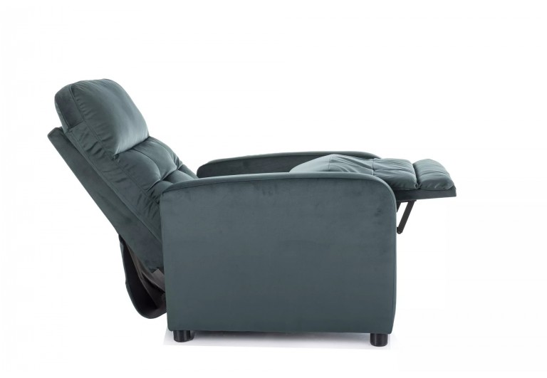Fotel rozkładany Otus Velvet Zielony