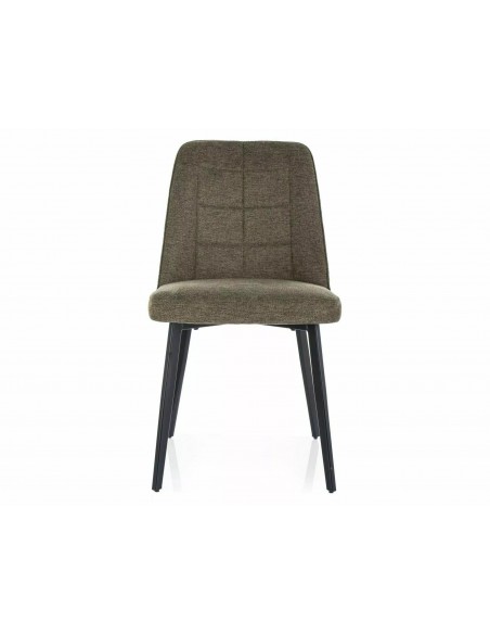 Krzesło tapicerowane Aldo Brego Oliwkowe