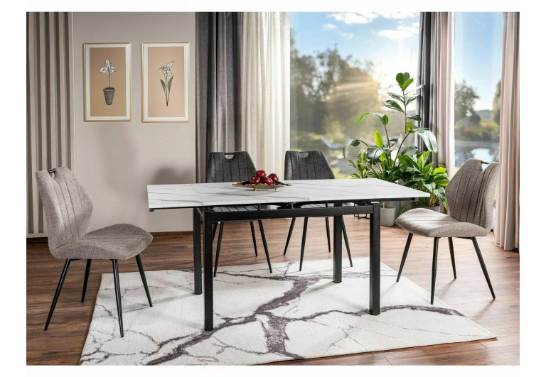 Krzesło tapicerowane Arco Brego Beżowe