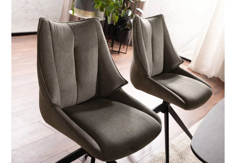 Krzesło tapicerowane Coda Vardo Oliwkowy