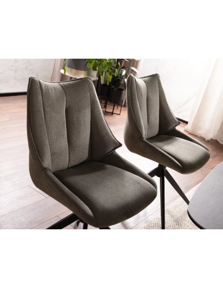 Krzesło tapicerowane Coda Vardo Oliwkowy