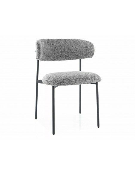 Krzesło tapicerowane Elton Szare Krzesło tapicerowane Elton Szare