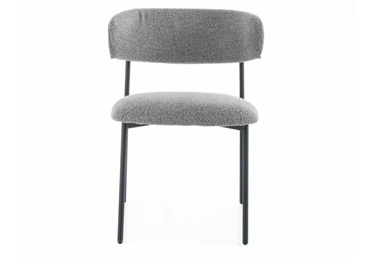 Krzesło tapicerowane Elton Szare Krzesło tapicerowane Elton Szare