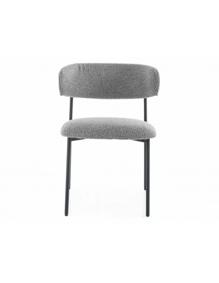 Krzesło tapicerowane Elton Szare Krzesło tapicerowane Elton Szare