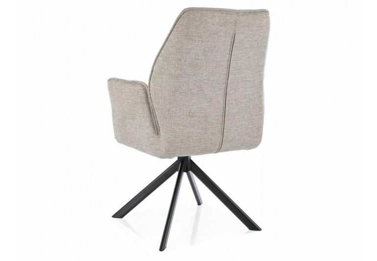 Krzesło tapicerowane Hugo Brego Beżowe