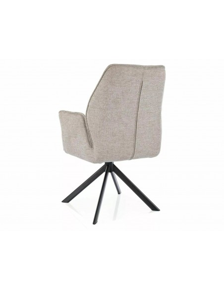 Krzesło tapicerowane Hugo Brego Beżowe