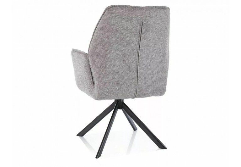 Krzesło tapicerowane Hugo Brego Szare