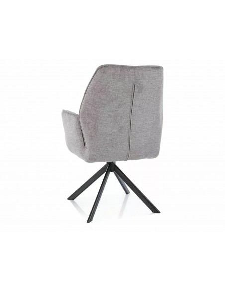 Krzesło tapicerowane Hugo Brego Szare