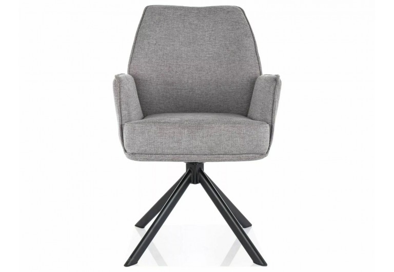 Krzesło tapicerowane Hugo Brego Szare