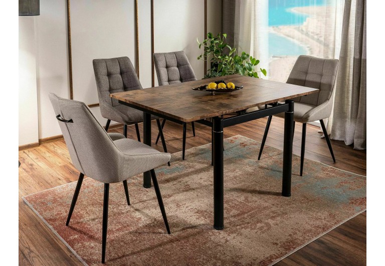 Krzesło tapicerowane Klif Bjorn Beżowe