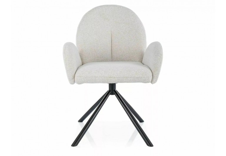 Krzesło tapicerowane Planet Raven Beżowe