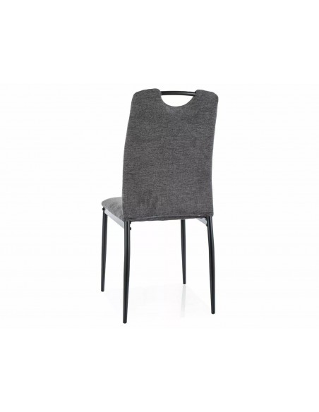 Krzesło tapicerowane Rip Brego Ciemne Szare