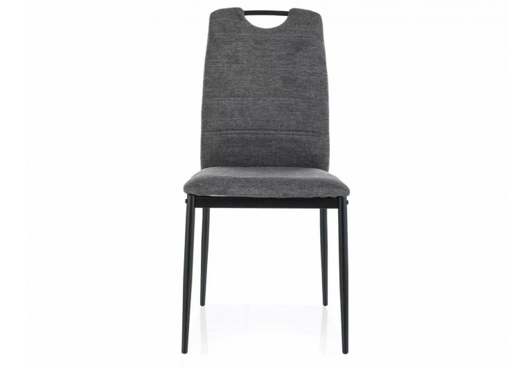 Krzesło tapicerowane Rip Brego Ciemne Szare
