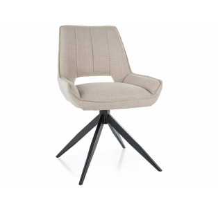 Krzesło tapicerowane Tello Bjorn Jasne Beżowe