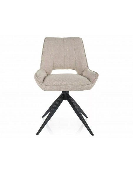 Krzesło tapicerowane Tello Bjorn Jasne Beżowe