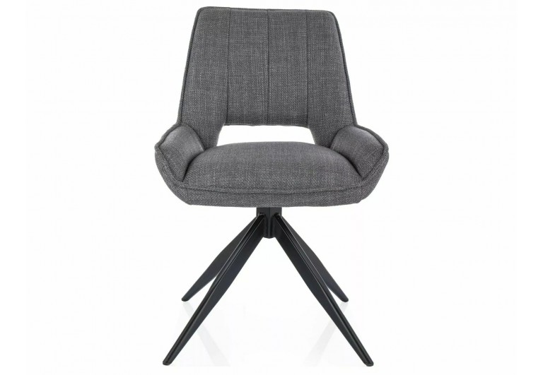 Krzesło tapicerowane Tello Bjorn Szare