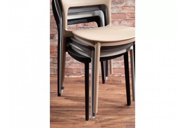 Krzesło Timo Jasne Szare