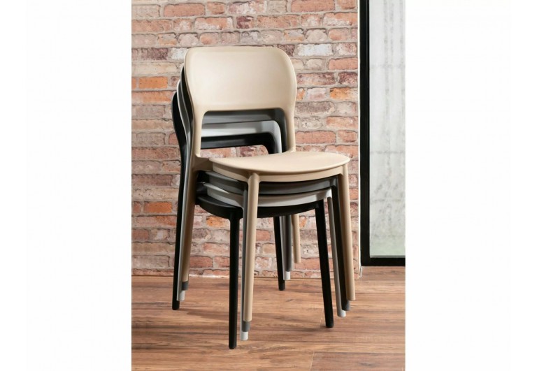 Krzesło Timo Jasne Szare