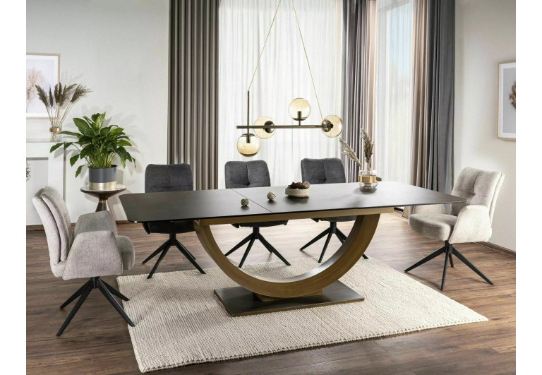 Krzesło tapicerowane Wing Brego Jasne Beżowe