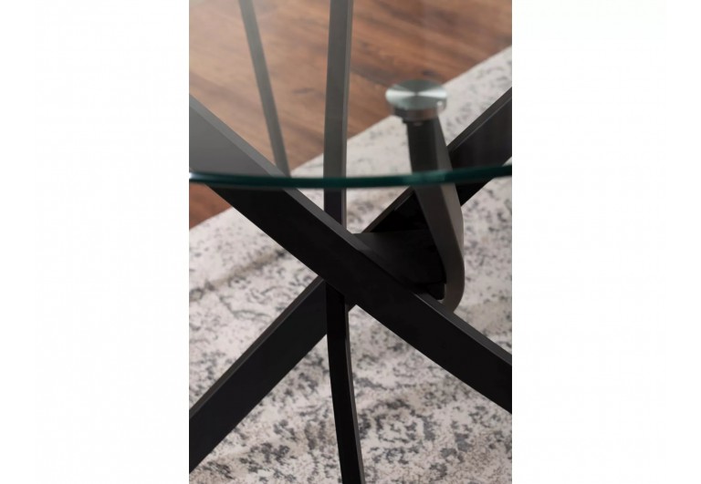 Ława okrągła szklana 60 Agis A