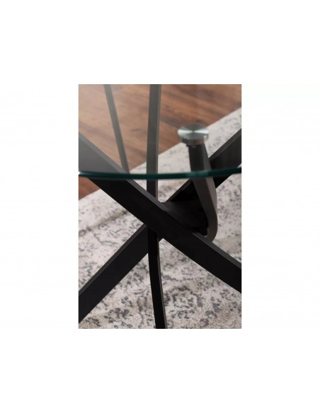 Ława okrągła szklana 60 Agis A