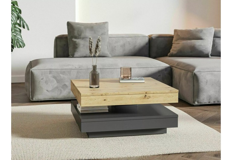 Ława z blatem obracanym Cotto Dąb Artisan