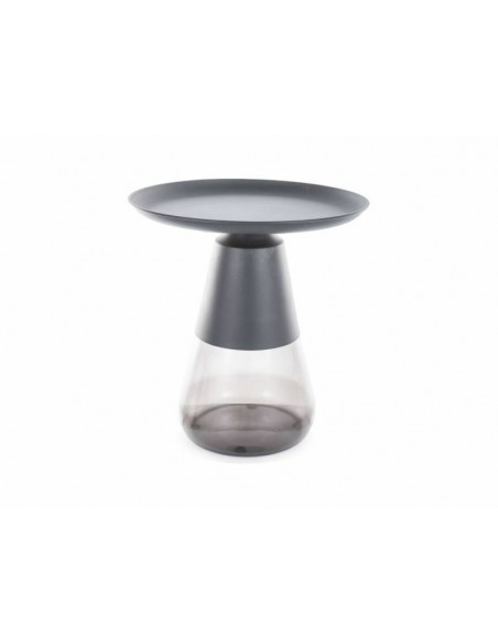 Ława okrągła 50 Tiffany A Czarna