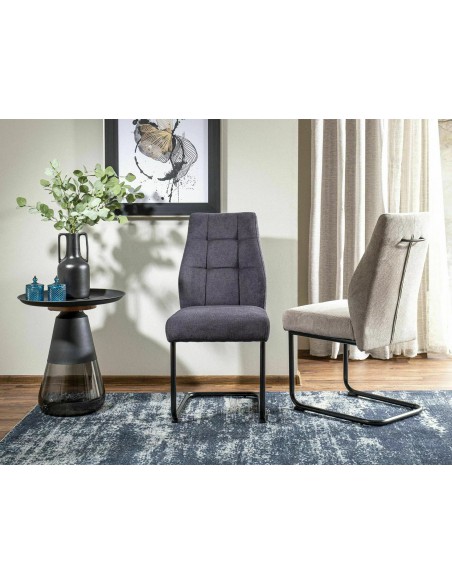 Ława okrągła 50 Tiffany A Czarna