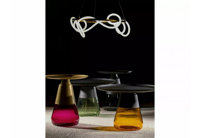 Ława okrągła 50 Tiffany A Zielona