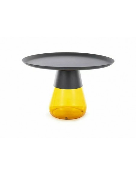 Ława okrągła 70 Tiffany B Pomarańczowa