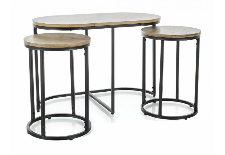 Zestaw ław Twix Dąb Artisan