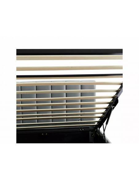 Łóżko tapicerowane 90 Montreal Velvet Szare