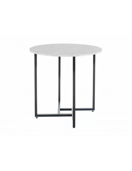 Stół okrągły Alto II Biały Marmur