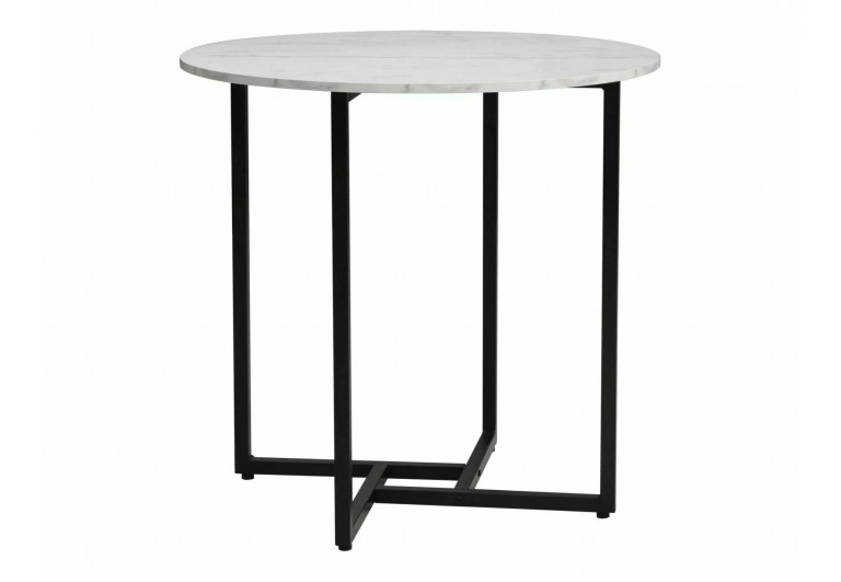 Stół okrągły Alto II Biały Marmur