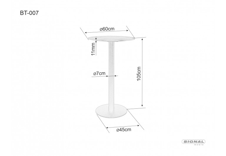 Stół Barowy BT007