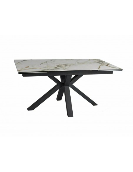 Stół rozkładany Columbus Ceramic Amber Bianco