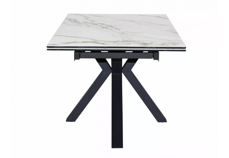 Stół rozkładany Columbus Ceramic Amber Bianco