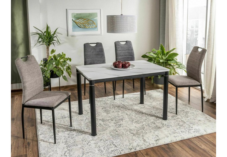 Stół Damar 100 Biały Marmur