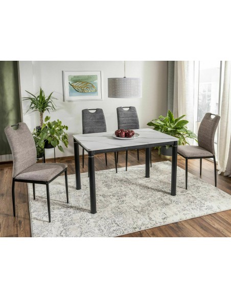 Stół Damar 80 Biały Marmur