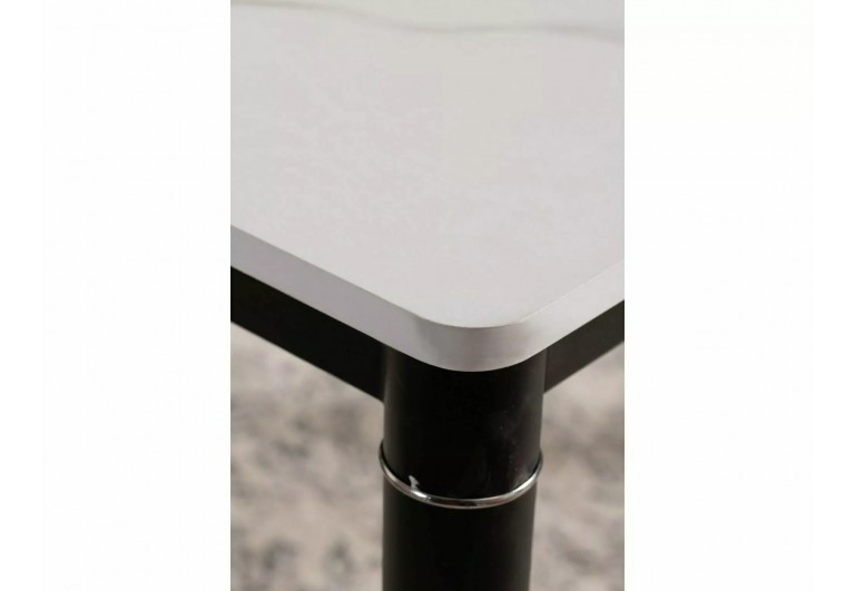 Stół Damar 80 Biały Marmur