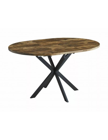 Stół okrągły rozkładany 100-135 Gaston Orzech Vintage
