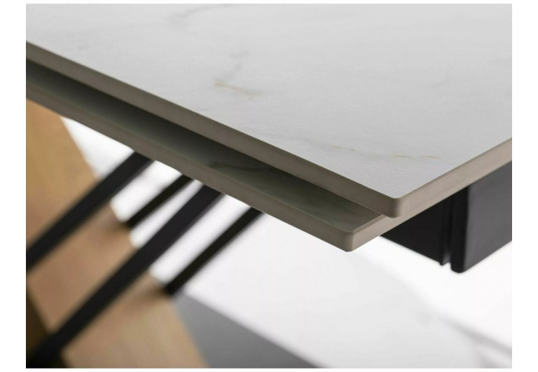 Stół rozkładany 180-240 Genesis Biały Mat