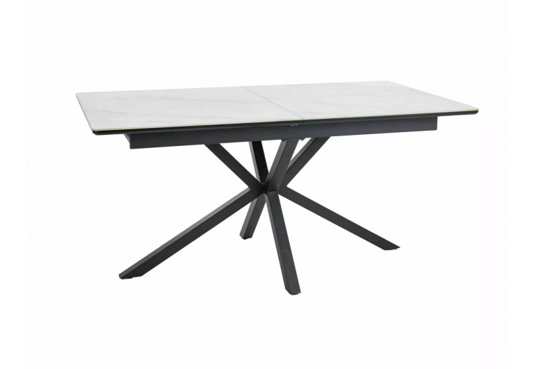 Stół rozkładany 160-200 Logan Ceramic Biały Mat