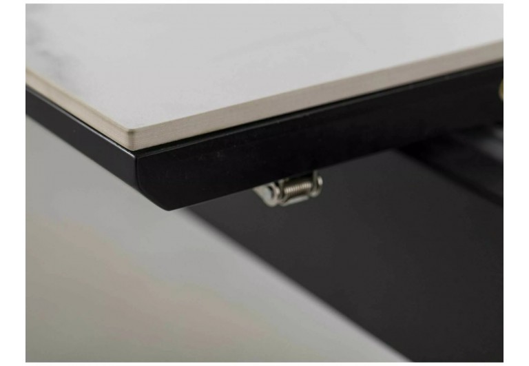 Stół rozkładany 160-200 Logan Ceramic Biały Mat